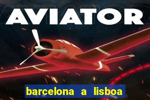 barcelona a lisboa de trem